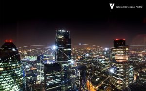 Smart technology connecting city infrastructure